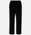 Brunello Cucinelli Cropped Baggy Trousers In Black
