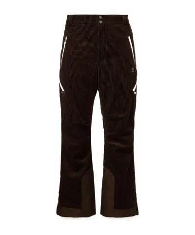 Brunello Cucinelli Cotton Corduroy Ski Pants In Brown