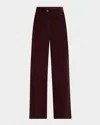Brunello Cucinelli Cotton Corduroy Straight-leg Pants In Brown