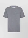 Brunello Cucinelli Men Logo Cotton T-shirt