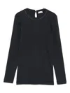 Brunello Cucinelli Women Cotton Crewneck Sweater In Black