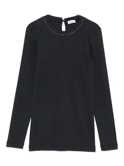 BRUNELLO CUCINELLI BRUNELLO CUCINELLI COTTON CREWNECK SWEATER