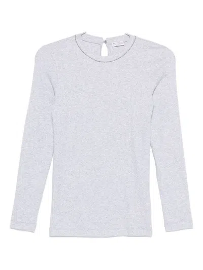 Brunello Cucinelli Cotton Crewneck Sweater