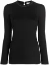 Brunello Cucinelli Cotton Crewneck Sweater In Black