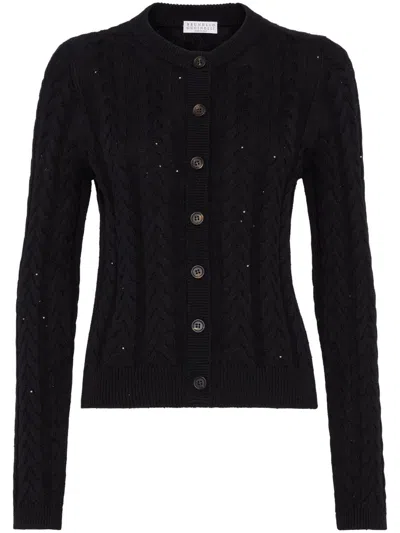 Brunello Cucinelli Cotton Dazzling Cardigan