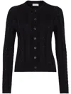 Brunello Cucinelli Cable-knit Dazzling Cardigan