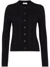 Brunello Cucinelli Cable-knit Dazzling Cardigan