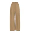 Brunello Cucinelli Cotton Denim Garment-dyed Trousers In Brown