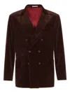 Brunello Cucinelli Brown Double-breasted Jacket