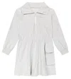 Brunello Cucinelli Cotton Dress In Grey