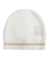 Brunello Cucinelli Cotton Embroidered Bernie Beanie In Blue