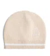 Brunello Cucinelli Cotton Embroidered Bernie Beanie In Neutral