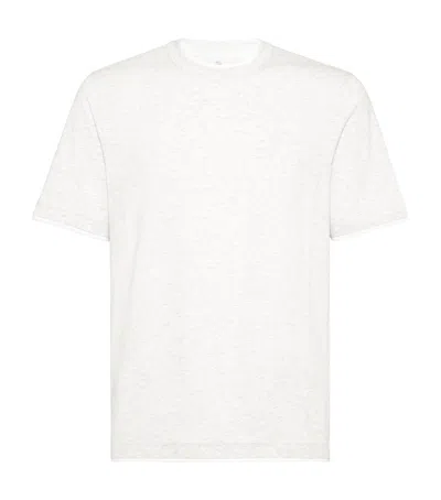 BRUNELLO CUCINELLI COTTON FAUX-LAYERED T-SHIRT