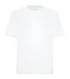 Brunello Cucinelli Cotton Jersey Crew Neck T-shirt With Faux-layering Clothing In White