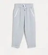 Brunello Cucinelli Cotton Straight-leg Trousers In Grey