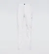 Brunello Cucinelli Cotton Gabardine Cargo Pants In White