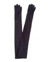 Brunello Cucinelli Cotton Glove In Black