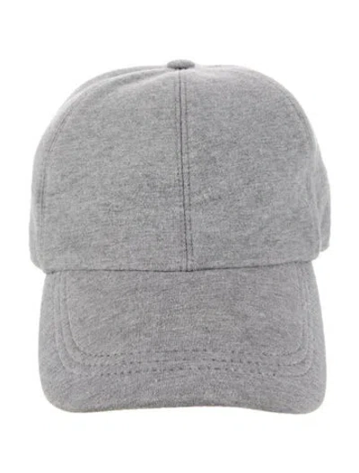 Pre-owned Brunello Cucinelli Cotton Hat In Gray