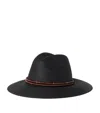 Brunello Cucinelli Jewel-piece Hat In Black