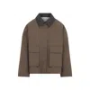 Brunello Cucinelli Bead-embellished Wool Felt-trimmed Padded Cotton-blend Jacket