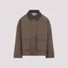 Brunello Cucinelli Techno Canvas Jacket In Brown