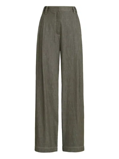 Brunello Cucinelli Cotton Jeans In Gray