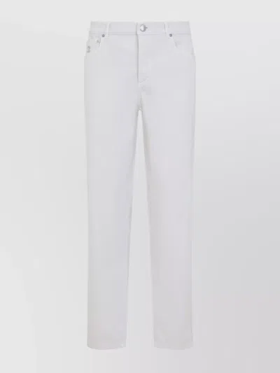 BRUNELLO CUCINELLI COTTON JEANS 5-POCKETS CONSTRUCTION