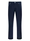 Brunello Cucinelli Comfort Denim Trousers In Blue