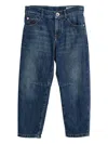 Brunello Cucinelli Cotton Jeans In Blue
