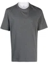 Brunello Cucinelli Basic Silk-blend T-shirt