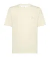 Brunello Cucinelli Logo Printed Crewneck T-shirt In Yellow