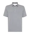 Brunello Cucinelli Cotton-jersey Polo Shirt In Animal Print