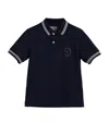 Brunello Cucinelli Jersey Polo Shirt In Blue