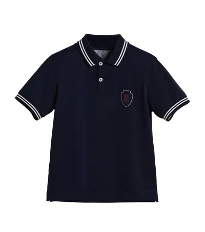 BRUNELLO CUCINELLI COTTON JERSEY POLO SHIRT