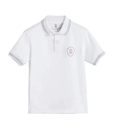 BRUNELLO CUCINELLI COTTON JERSEY POLO SHIRT