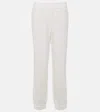 Brunello Cucinelli Cotton Jersey Sweatpants In White
