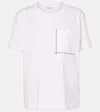 Brunello Cucinelli Cotton Jersey T-shirt In White