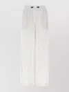 Brunello Cucinelli Cotton Joggers With Drawstring And Pockets In White