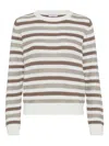 Brunello Cucinelli Cotton Sparkling Yarn Sweater