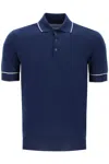 Brunello Cucinelli Polo Shirt In 蓝色的