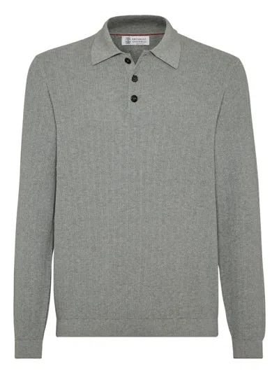 BRUNELLO CUCINELLI BRUNELLO CUCINELLI COTTON KNITTED POLO
