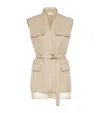 Brunello Cucinelli Gilet In Brown