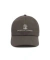 Brunello Cucinelli Cotton Logo Hat