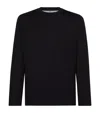 Brunello Cucinelli Long Sleeve T-shirt In Black
