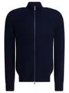 Brunello Cucinelli Cotton Malfilé Cardigan In Blue