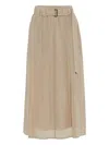 Brunello Cucinelli Full Skirt With Monili