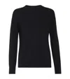 Brunello Cucinelli Cashmere-blend Sparkle Sweater In Black