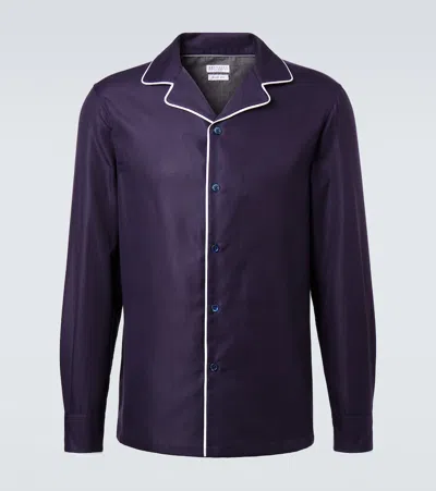 Brunello Cucinelli Cotton Pajama Shirt