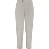 Brunello Cucinelli Men's Garment-dyed Leisure Fit Trousers