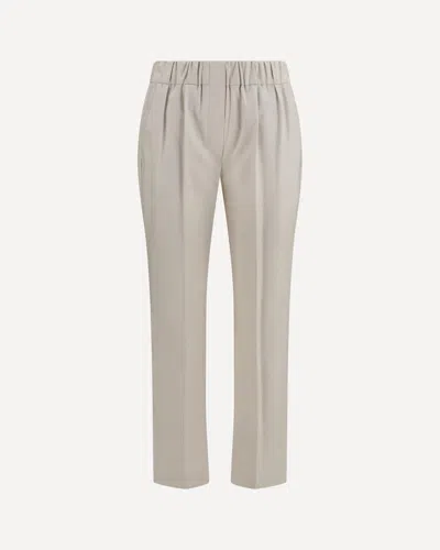 Brunello Cucinelli Cotton Pants In White